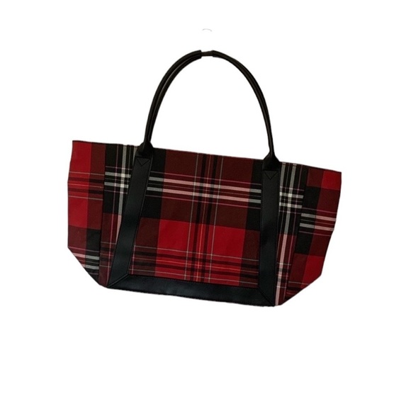 VICTORIA’s SECRET Plaid Tote—Pristine Condition - Picture 2 of 6